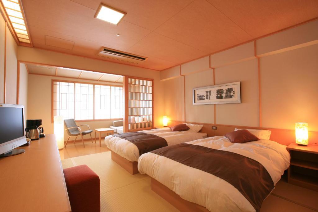 Hotel Taisetsu Onsen&Canyon Resort Kamikawa  Rum bild